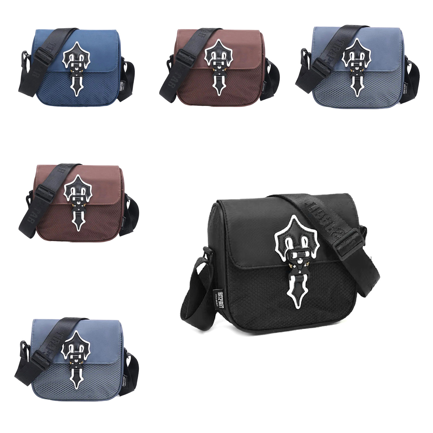 Top quality Mens Shoulder Bags womens Trapstar messenger purse Trapstars IRONGATE Luxury Shopping crossbody Bag handbag designer clutch bag rucksack oxford Bags, Light haze blue
Top quality Mens Shoulder Bags womens Trapstar messenger purse Trapstars IRONGATE Luxury Shopping crossbody Bag handbag designer clutch bag rucksack oxford Bags, Light haze blue