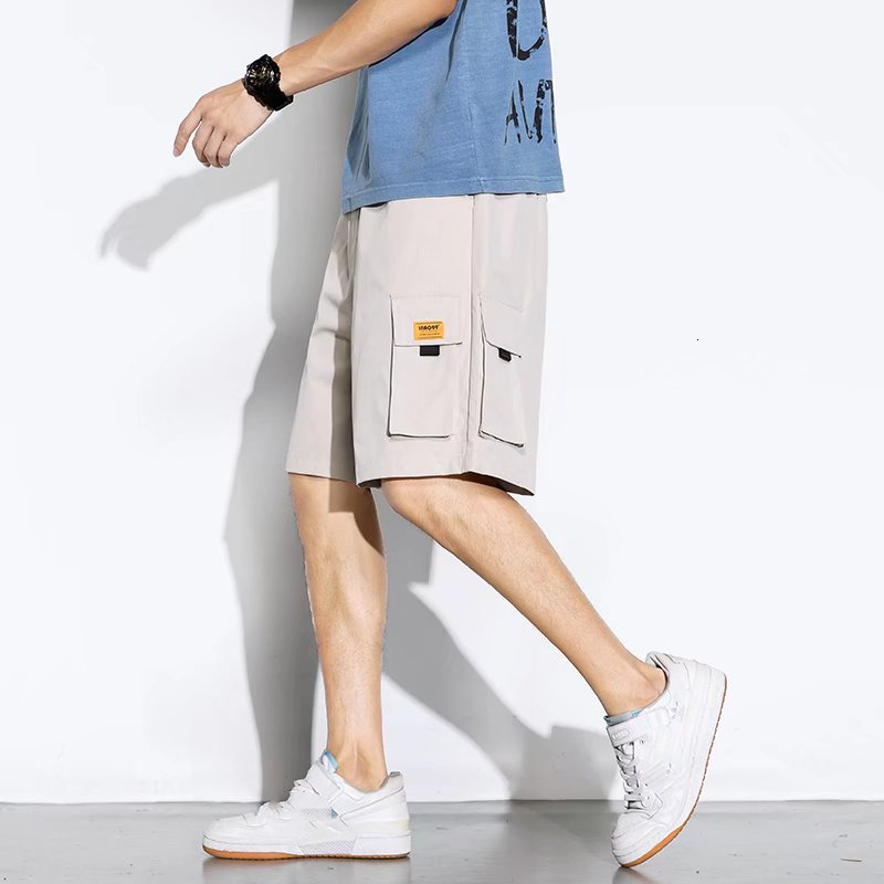 Men's Shorts Multi Pocket Men's Cargo Shorts Street Clothing Military Summer Hip Hop Fashion Harajuku Shorts 230412