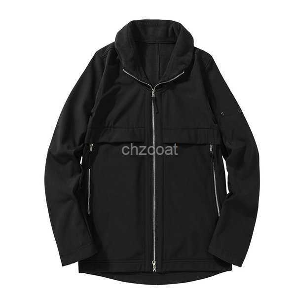 Waterproof fabric of soft 20FW shell jacket with plush in autumn and winter Fashion men's windbreaker coat 2 S6L8, Sky blue
Waterproof fabric of soft 20FW shell jacket with plush in autumn and winter Fashion men's windbreaker coat 2 S6L8, Sky blue