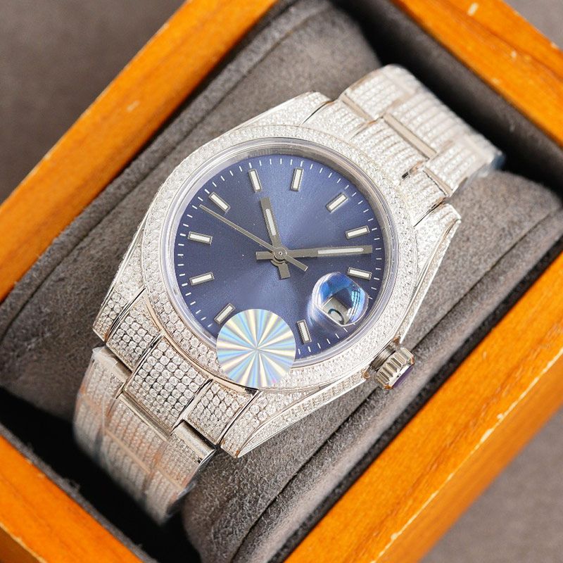 Classic Mens Watches Diamond Automatic Winding Mechanical Watch for Women Stainless Steel Strap Casual Business Wristwatches Orologi di lusso, Color 5
Classic Mens Watches Diamond Automatic Winding Mechanical Watch for Women Stainless Steel Strap Casual Business Wristwatches Orologi di lusso, Color 5