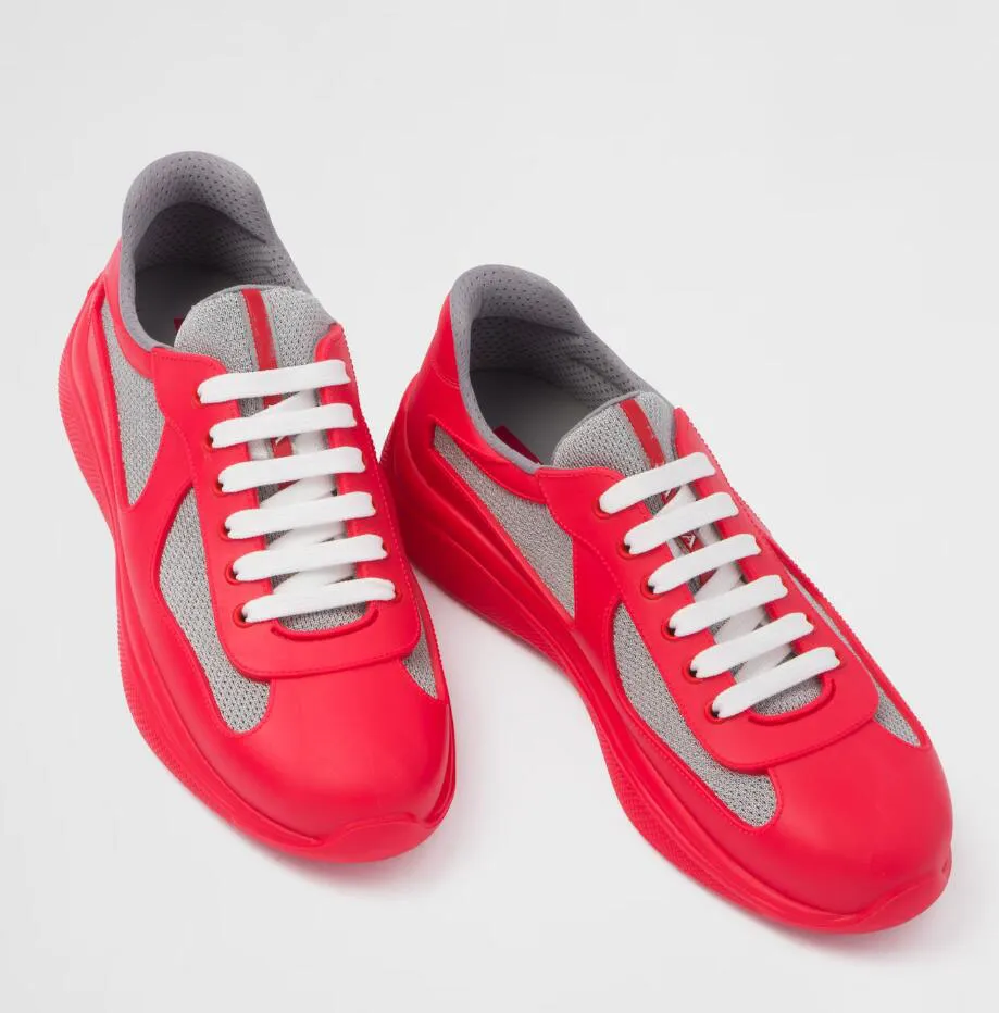 23S/S Americas Cup Men Sneakers Shoes Breathable Mesh Soft Rubber Bike Famous Trainers Technical Fabric Calfskin Casual Walking Blue Black White EU38-46
23S/S Americas Cup Men Sneakers Shoes Breathable Mesh Soft Rubber Bike Famous Trainers Technical Fabric Calfskin Casual Walking Blue Black White EU38-46