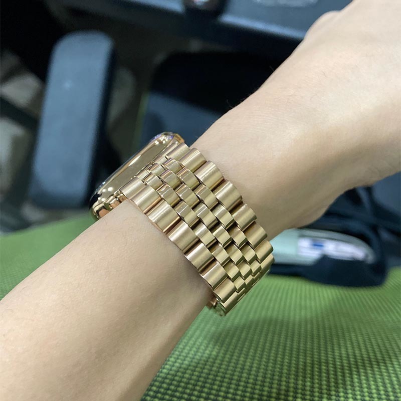 Watch Bands Steel Strap for Watch Ultra Band 49mm 40mm 44mm Metal 38mm 42mm Replacement Bracelet Series 8 7 6 SE 5 4 45mm 41mm 230411