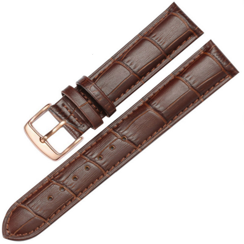 Watch Bands Universal Replacement Leather Watch Strap Leather Watchband for Men Women 12mm 14mm 16mm 18mm 19mm 20mm 21mm 22mm Watch Band 230411