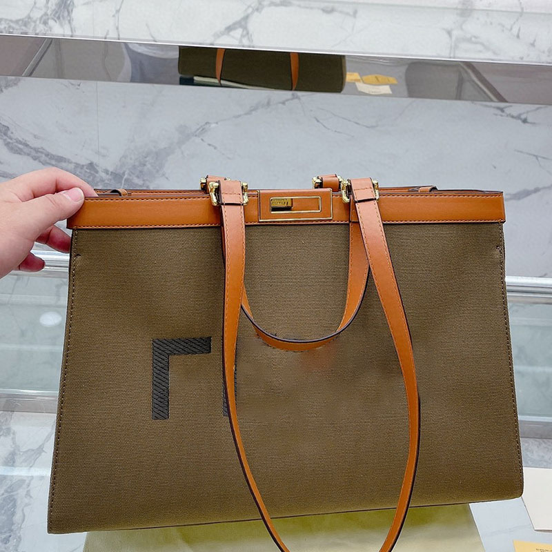 Luxury Designer Peekaboo Tote Bag Women's Leather Canvas Fashion Handbag Crossbody Shoulder Shopping Bags 41CM, Pink-41cm
Luxury Designer Peekaboo Tote Bag Women's Leather Canvas Fashion Handbag Crossbody Shoulder Shopping Bags 41CM, Pink-41cm