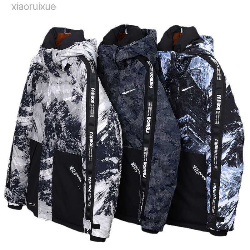 Camouflage down jacket brand print winter white duck-down fashion trend men's thick warm coat for cold weatherZ026, Ivory
Camouflage down jacket brand print winter white duck-down fashion trend men's thick warm coat for cold weatherZ026, Ivory