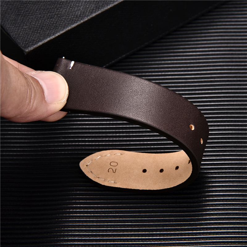 Watch Bands Quick Release Leather Watchbands 18mm 20mm 22mm 24mm Casual Belt Smart Watch Strap Soft Matte Bracelet Wrist Watch Band 230411