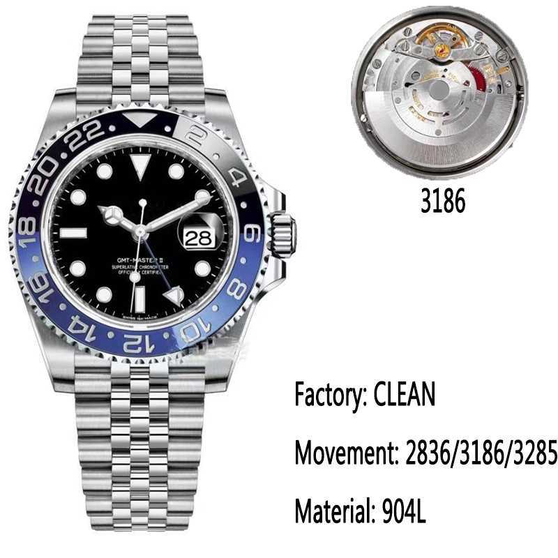 Top Luxury Whach 8 Types Clean Factory Watches Black Blue Ceramic Bezel Mechanical 40mm 904l Mens 126715 Cal Eta3186 Movement Sapphire Waterproof Luminous
Top Luxury Whach 8 Types Clean Factory Watches Black Blue Ceramic Bezel Mechanical 40mm 904l Mens 126715 Cal Eta3186 Movement Sapphire Waterproof Luminous