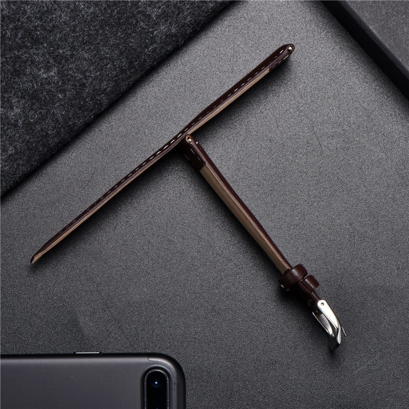 Watch Bands Business Soft Watchband Genuine Leather Strap Calfskin Men Women Watch Band Watch Accessories Bracelet 16mm 18mm 20mm 22mm 24mm 230411