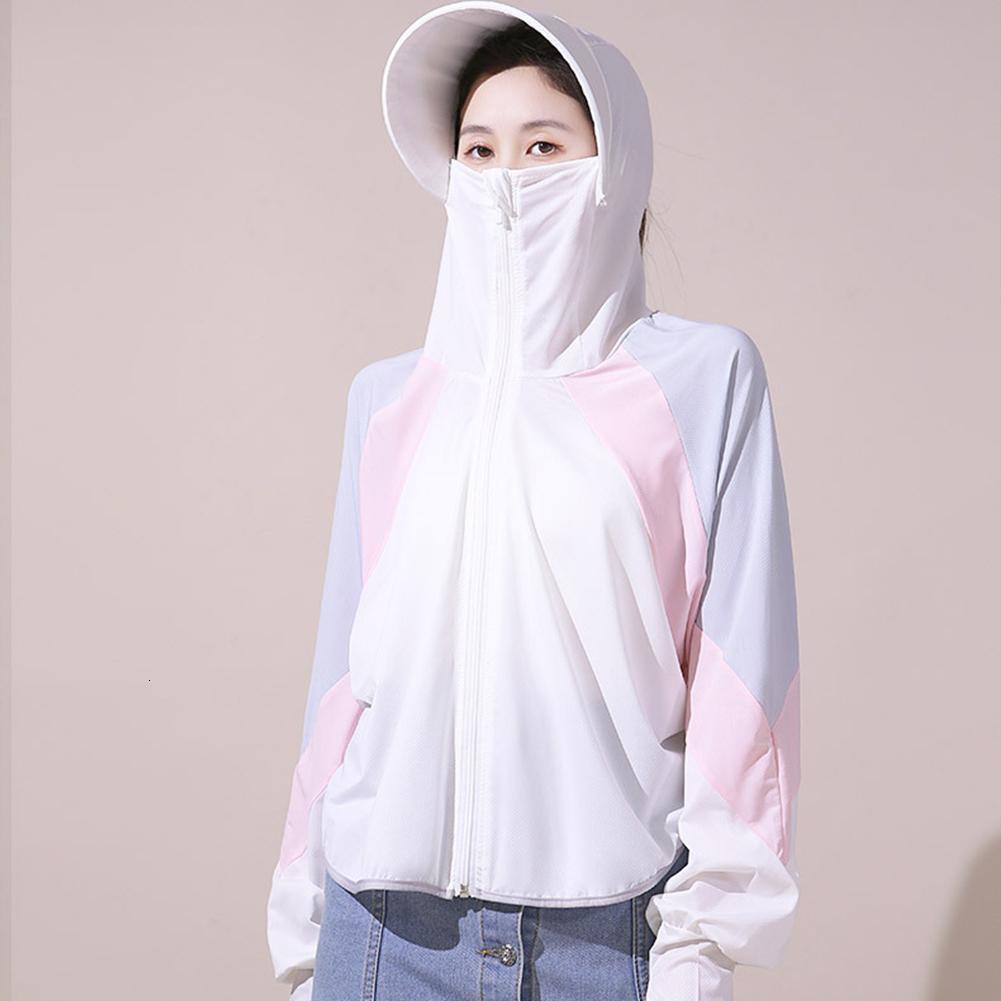 Women's Jackets Women Sun Protective Clothing UPF50 Summer Outdoor Breathable UV Protective Outdoor Long Sleeve Tee Shirt Hooded Jacket 230417