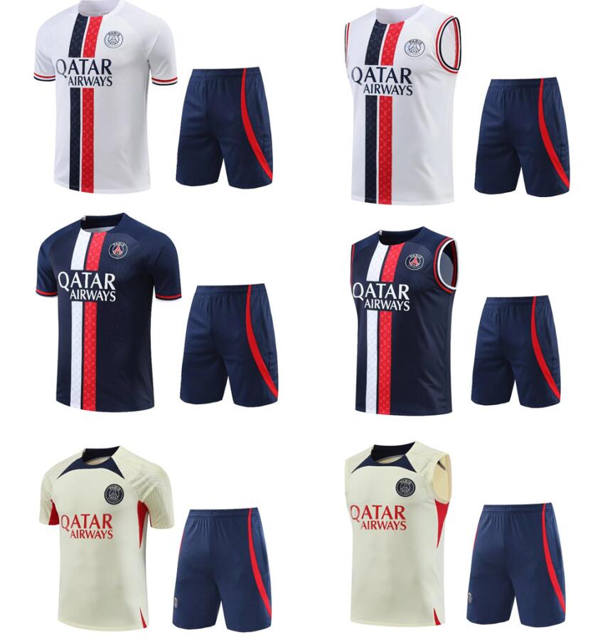PSGS tracksuit vest 22 23 24 Sportswear men training suit Short sleeved suit Football soccer Jersey kit uniform chandal adult sweatshirt Sweater
PSGS tracksuit vest 22 23 24 Sportswear men training suit Short sleeved suit Football soccer Jersey kit uniform chandal adult sweatshirt Sweater