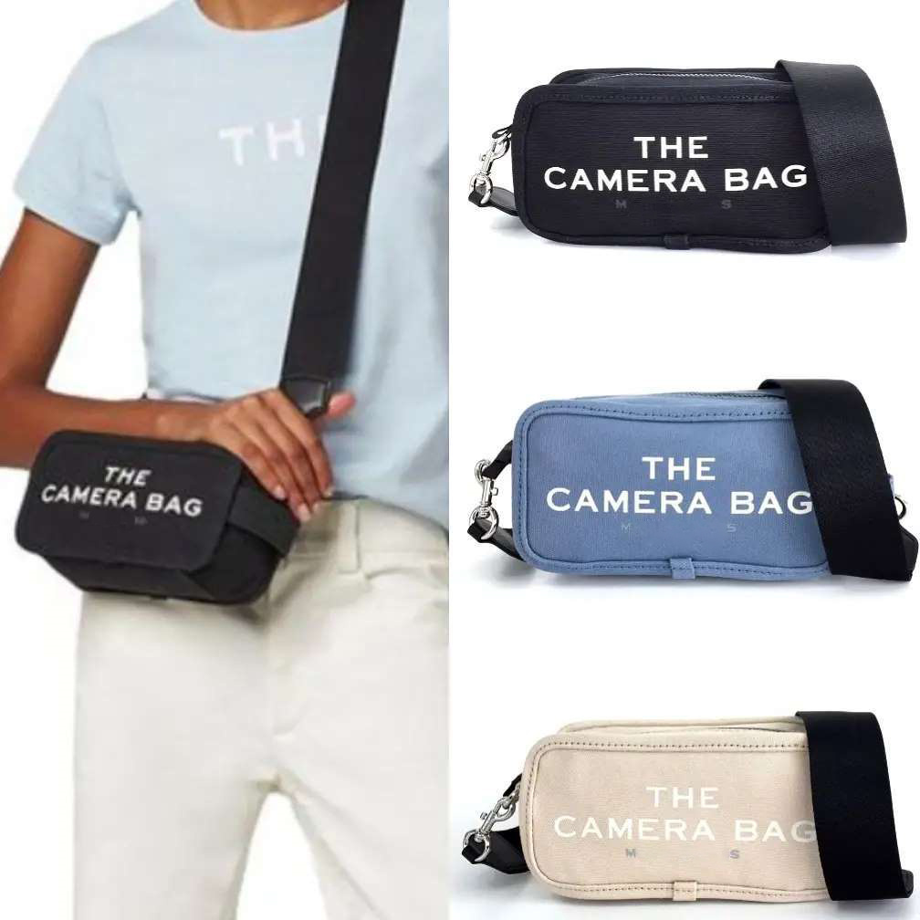 marc jocobs the tote camera bag Womens designer Luxury handbag Famous marcie baguette shoulder bags fashion lady marc snapshot casual nylon canvas cross body bags, Black
marc jocobs the tote camera bag Womens designer Luxury handbag Famous marcie baguette shoulder bags fashion lady marc snapshot casual nylon canvas cross body bags, Black
