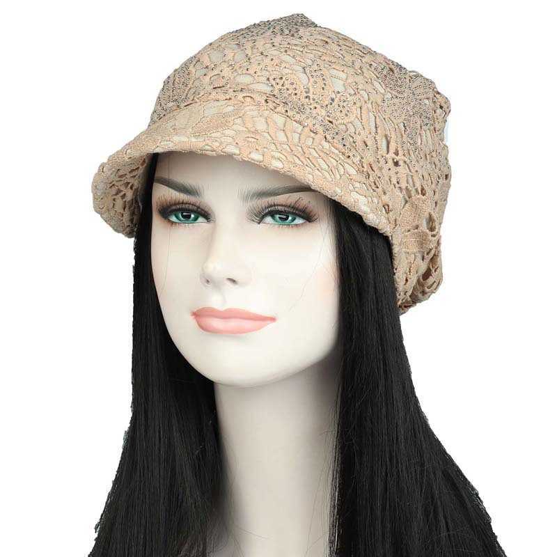 HBP Spring and Autumn Thin Lace Pullover Hat Korean Edition Stacked Cap Water Diamond Baotou Hat Elegant Hook Flower Duck Tongue Hat Cover White Hair Hat, Gray
HBP Spring and Autumn Thin Lace Pullover Hat Korean Edition Stacked Cap Water Diamond Baotou Hat Elegant Hook Flower Duck Tongue Hat Cover White Hair Hat, Gray