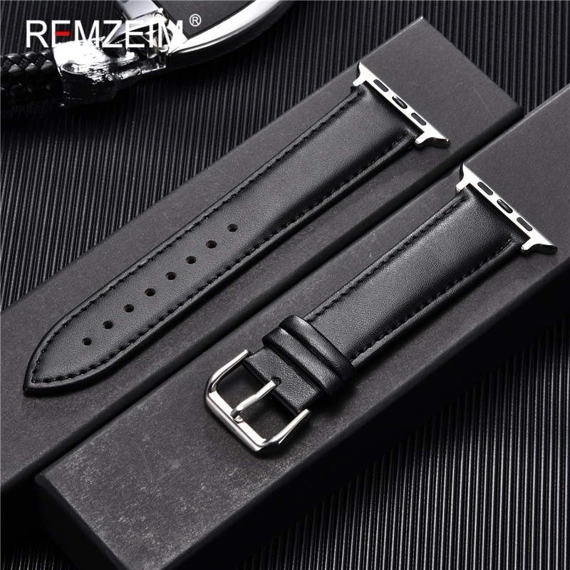 Watch Bands Calfskin Genuine Leather Watchband 38mm 40mm 41mm for iwatch 8 7 6 5 4 3 SE Replace Wrist Strap 42mm 44mm 45mm for Apple Watch 230411