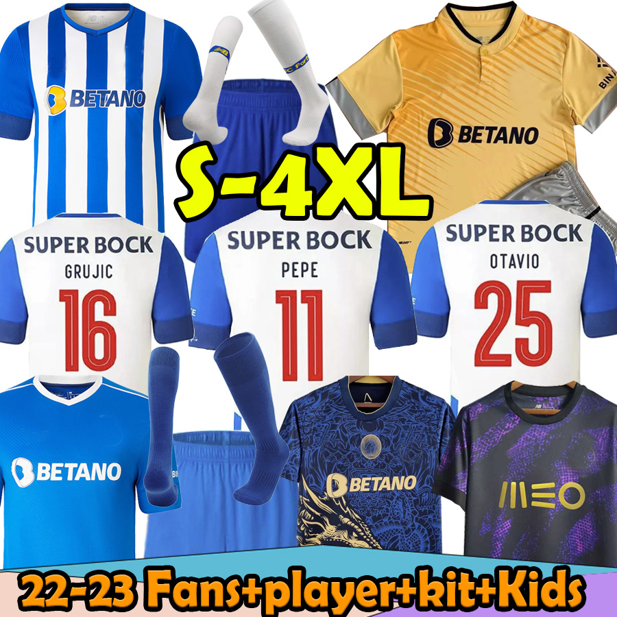 XXXL 4XL 2022 2023 Portos soccer jerseys CAMPEOES SERGIO 22 23 PEPE Camisa SPECIAL OLIVEIRA MEHDI LUIS DIAZ MATHEUS Fans playe rversion Kids kits football shirt, 22-23 away player
XXXL 4XL 2022 2023 Portos soccer jerseys CAMPEOES SERGIO 22 23 PEPE Camisa SPECIAL OLIVEIRA MEHDI LUIS DIAZ MATHEUS Fans playe rversion Kids kits football shirt, 22-23 away player
