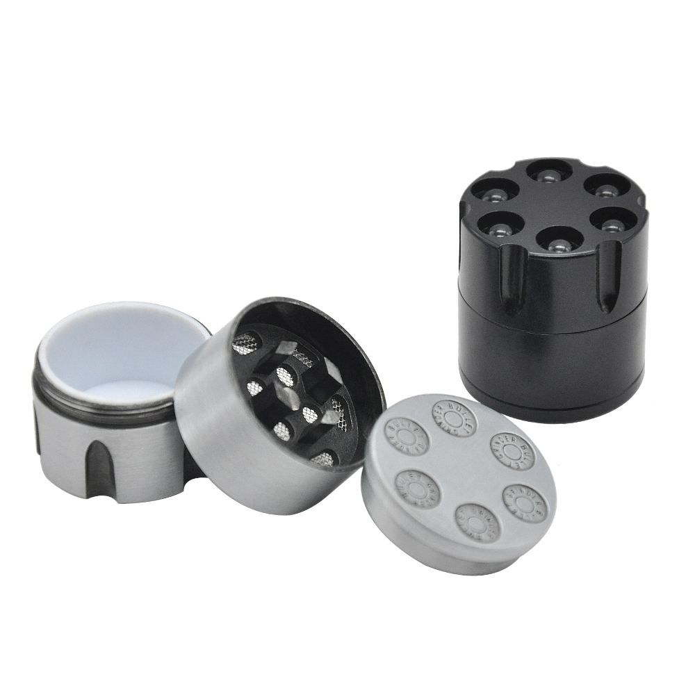 smoking accessory wee grinder Zinc Alloy Revolver Bullet Diameter 29MM 3 Layers Herb Grinder Crusher Hand Muller Tobacco Crank bong cigarette
smoking accessory wee grinder Zinc Alloy Revolver Bullet Diameter 29MM 3 Layers Herb Grinder Crusher Hand Muller Tobacco Crank bong cigarette