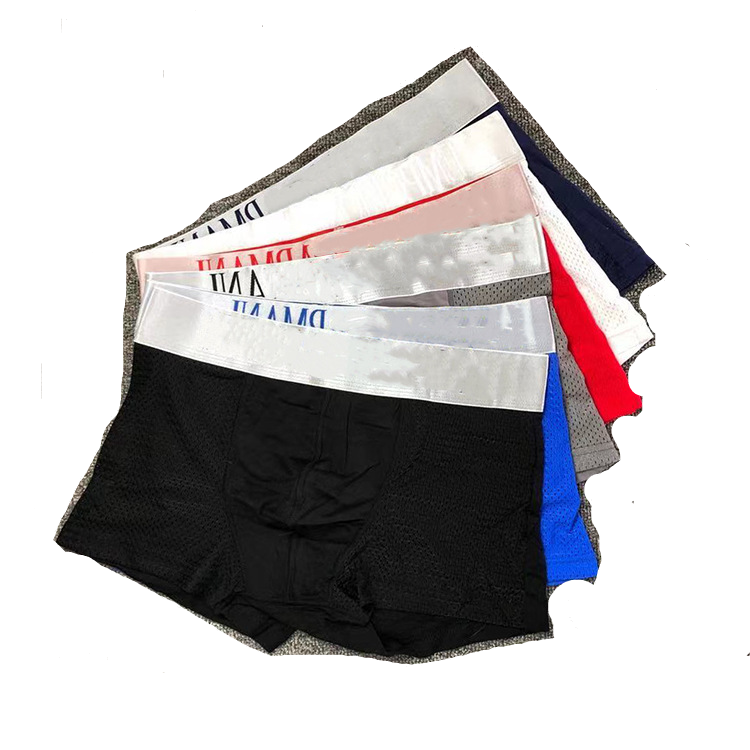Europe and The United States Explosive Mesh Men's Tide Brand Boxer Briefs Fashion Trend Every Match Breathable Pure Cotton Boxer Shorts Men
Europe and The United States Explosive Mesh Men's Tide Brand Boxer Briefs Fashion Trend Every Match Breathable Pure Cotton Boxer Shorts Men