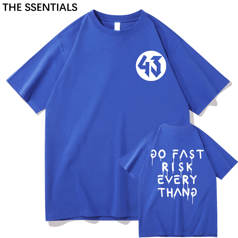 Ken Block T-Shirt Haruku Letter Print Cotton Tee