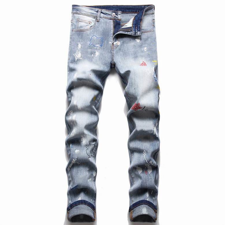 23ss High quality Mens designe jeans Distressed Motorcycle biker jeans Rock Skinny Ripped hole stripe Famous Brand Denim pants dsq
23ss High quality Mens designe jeans Distressed Motorcycle biker jeans Rock Skinny Ripped hole stripe Famous Brand Denim pants dsq
