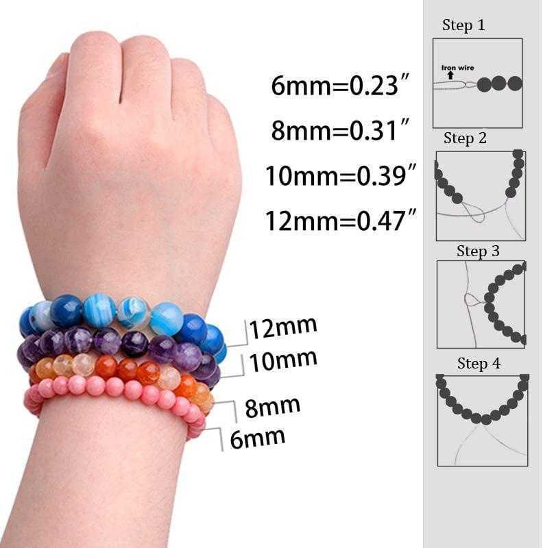 chakras bracelet Vente En Gros De Cristaux En Vrac Bracelets En Gros Bracelet Tricolore En Oeil De Tigre Bracelet Perl