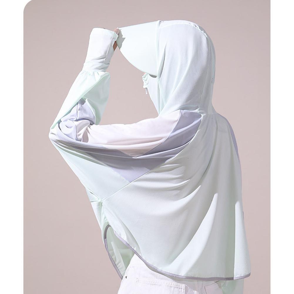 Women's Jackets Women Sun Protective Clothing UPF50 Summer Outdoor Breathable UV Protective Outdoor Long Sleeve Tee Shirt Hooded Jacket 230417