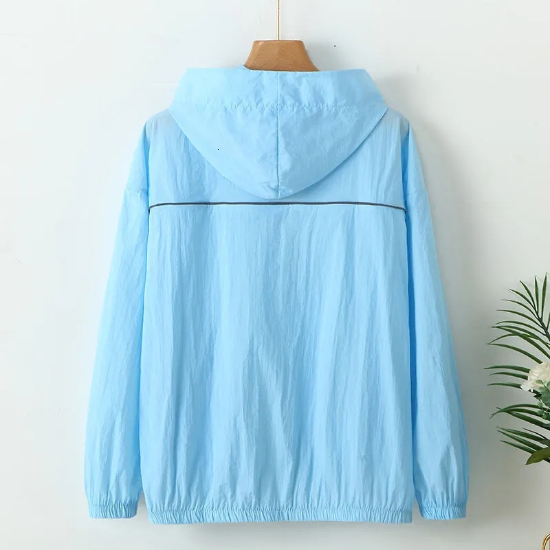 Women's Jackets Women's Jacket Summer Short UV Breathable Sun Protection Clothing Women's Thin Loose Casual Women's Coat Top 23041