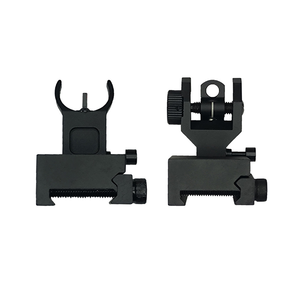 Tactical Front and Rear Sights Micro Flip-Up Foldable Sight for Rifle Hunting Airsoft Aluminum CNC Machined fit Picatinny Weaver Rails
Tactical Front and Rear Sights Micro Flip-Up Foldable Sight for Rifle Hunting Airsoft Aluminum CNC Machined fit Picatinny Weaver Rails
