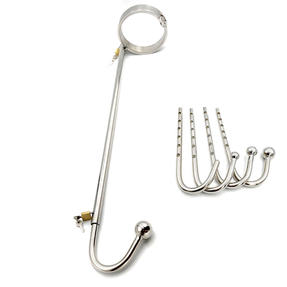 Forced Upright bdsm Sex Toys Bondage Device with Anal Hook Three-dimensional Games for Couples spreader bar frame