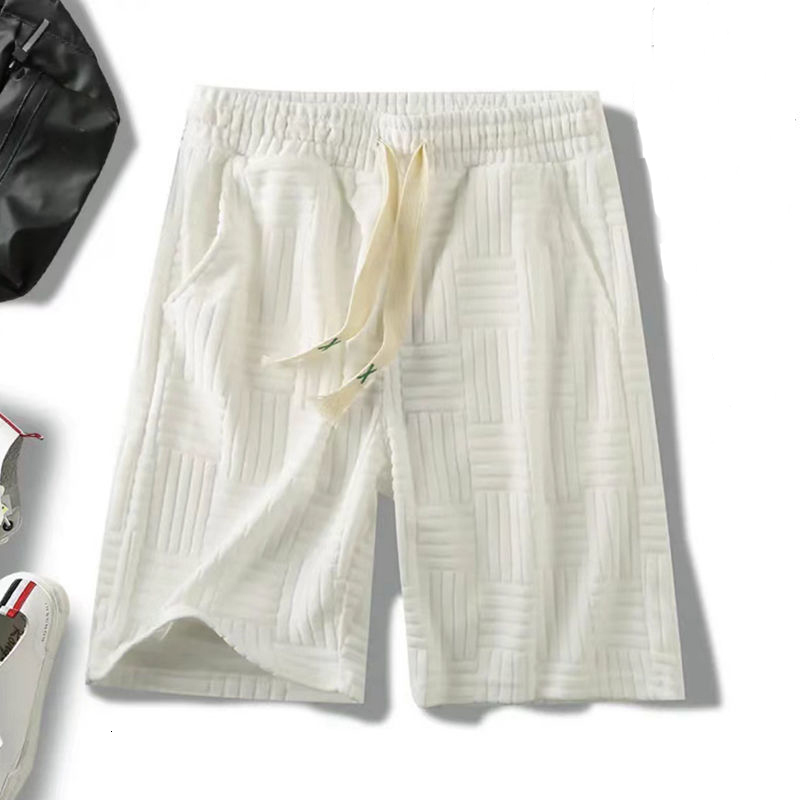Men's Shorts Gold printed swimming shorts men's casual shorts summer quick drying swimsuit shorts beach swimsuit shorts trunk 230412
