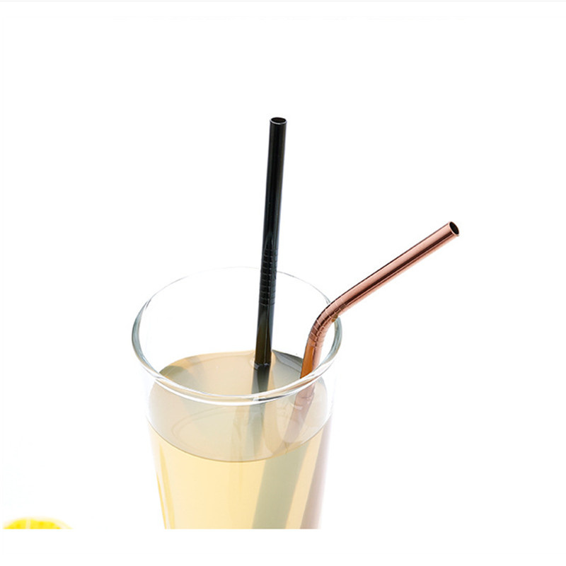 Reusable Straw Colored 304 Stainless Steel Straw Drink Straw