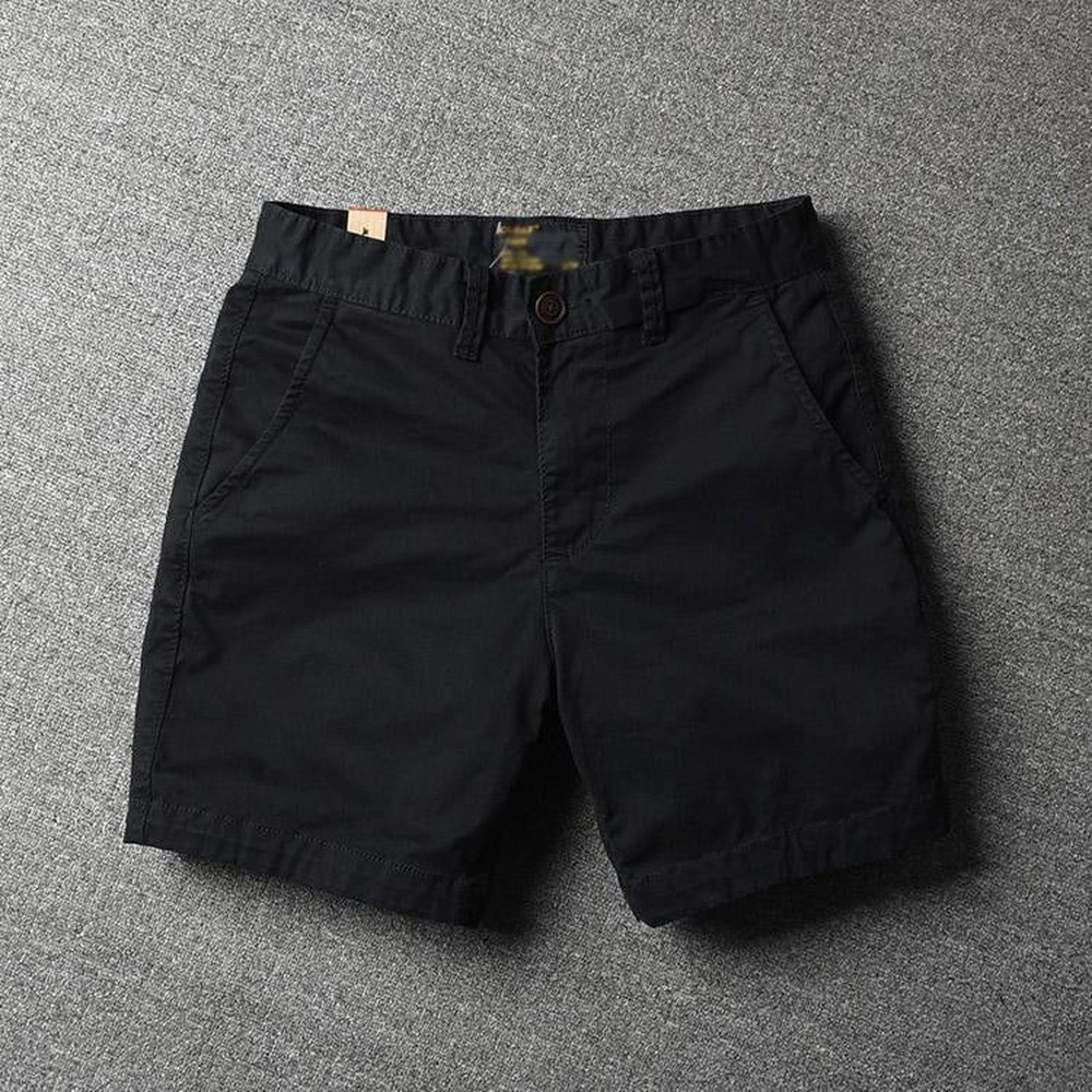 Men's Shorts Men's Summer Shorts 5 Part Casual Shorts Work Truthers Men's Solid Color Bermuda Men's Shorts Lightweight 230412