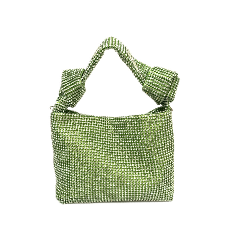 Fashion bag internet red women's bag with bright diamond design versatile handbag