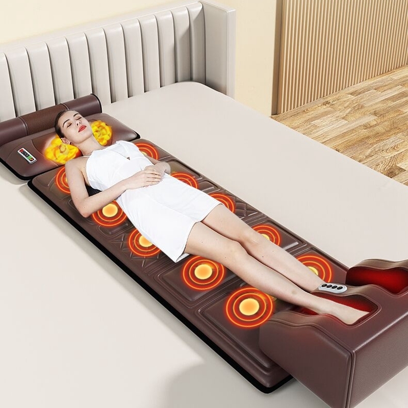 Back Massager Electric Massage Mattress Vibrating Heating Infrared Kneading Mat For Neck Foot Full Body Pain Relief Relaxation 230412
Back Massager Electric Massage Mattress Vibrating Heating Infrared Kneading Mat For Neck Foot Full Body Pain Relief Relaxation 230412
