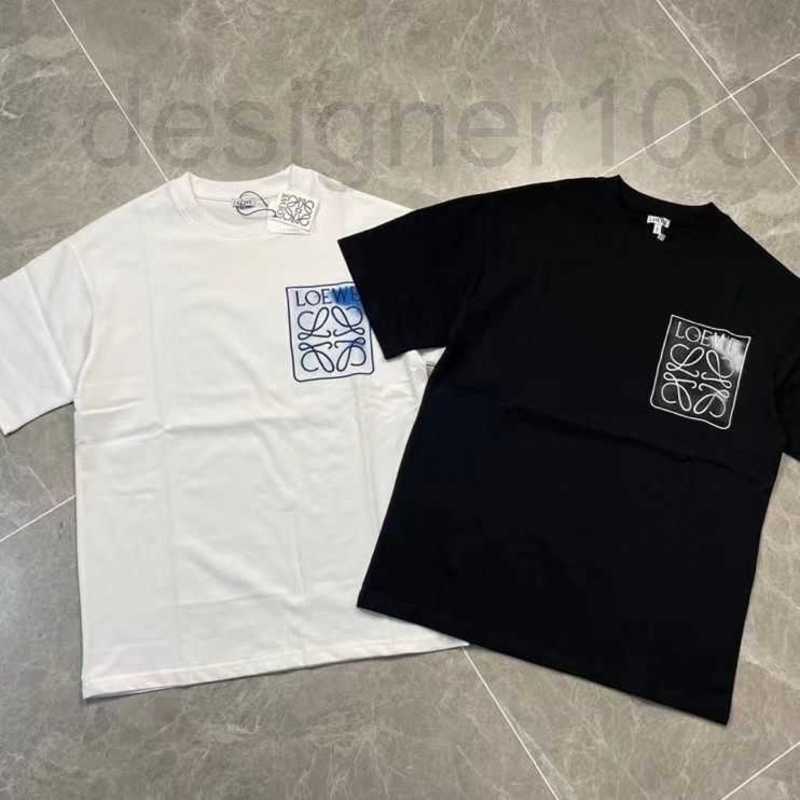 designer "High version" correct version embroidery LOEWE/Luo Yiwei chest short-sleeved t-shirt for male and female lovers Luo FL1A, White embroidery premium edition
designer "High version" correct version embroidery LOEWE/Luo Yiwei chest short-sleeved t-shirt for male and female lovers Luo FL1A, White embroidery premium edition