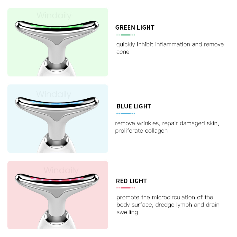 Face Massager Neck Face Beauty Device Lifting Machine EMS Face Massager Reduce Double Chin Anti Wrinkle Skin Tightening Skin Care Tools 230411