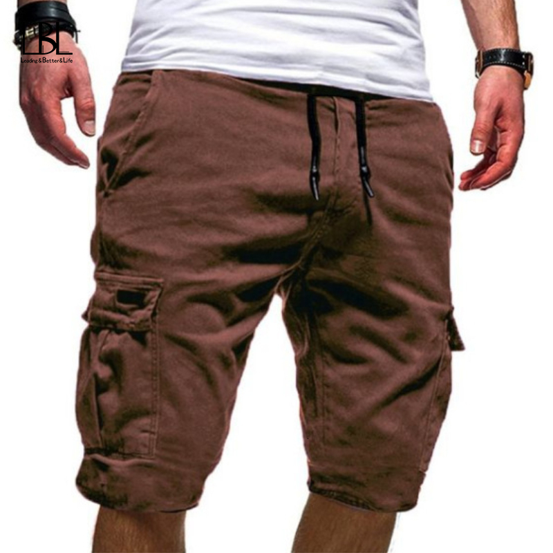Men's Shorts Casual Shorts Men's 5 Point Pants Loose Fashion Pants Sports Summer Men's Shorts Wrapped Multi Pocket Pants 230412