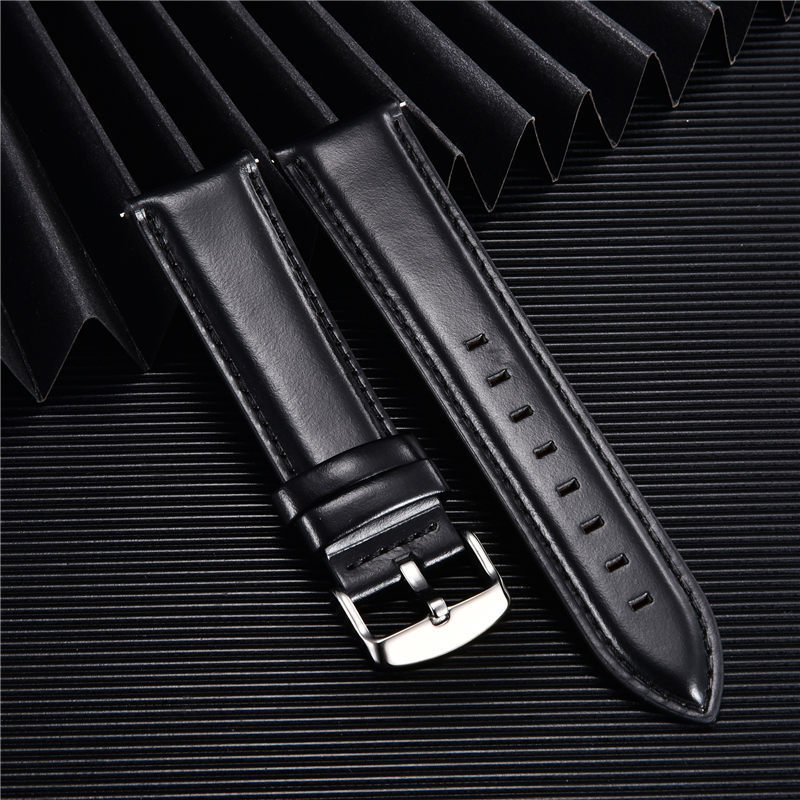 Watch Bands Quick Release Straps Men Women Genuine Leather Watchbands 18mm 20mm 22mm Smart Watch Band Watch Accessories 230411