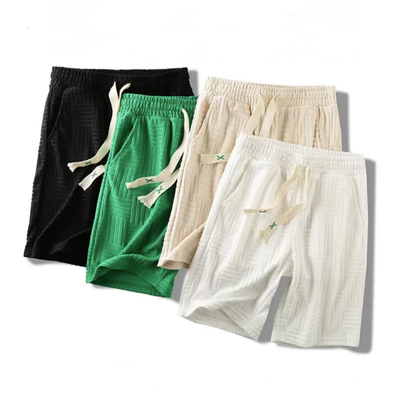 Men's Shorts Gold printed swimming shorts men's casual shorts summer quick drying swimsuit shorts beach swimsuit shorts trunk 230412