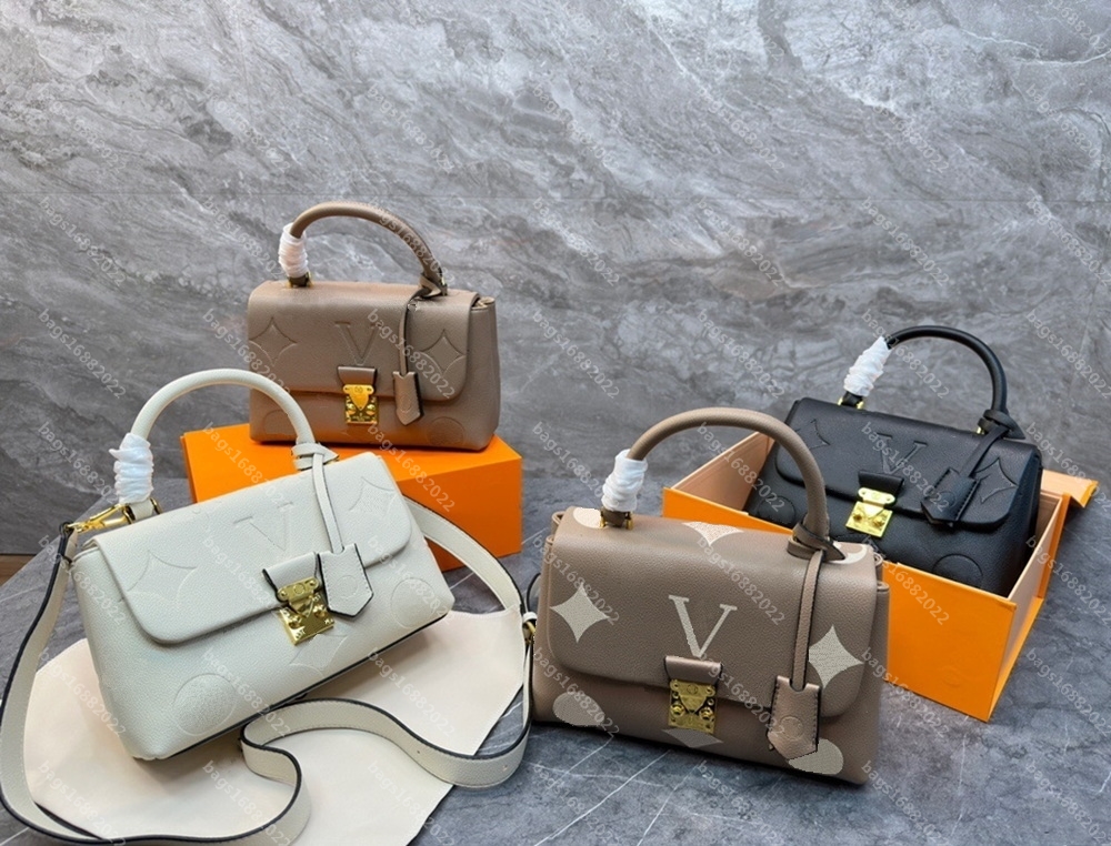 Hight Quality Madeleine BB Totes Shoulder Messenger Bags for Women Cowhide Black Emboss Handbags Designer Crossbody Bag chain bag Luxury louis vuitton wallet tote, Add box
Hight Quality Madeleine BB Totes Shoulder Messenger Bags for Women Cowhide Black Emboss Handbags Designer Crossbody Bag chain bag Luxury louis vuitton wallet tote, Add box
