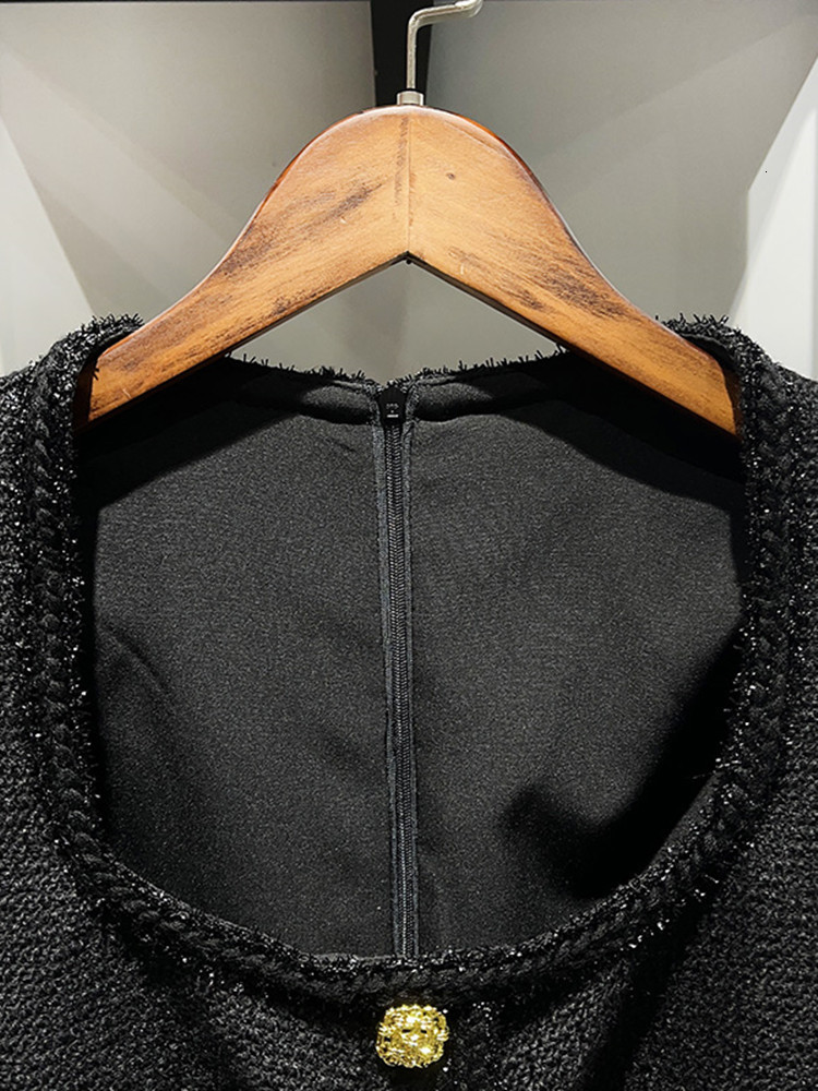 Casual Dresses Early Spring Women Wool Blend Dress Black Square Collar Temperament Short Sleeve Single Breasted Female Mini Robe with Sashes 230412