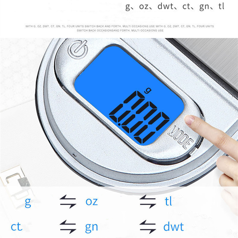 Mini Lighter Style Digital Scales For Gold And Diamond Scale Jewelry 0.01 Balance Gram Electronic Scales With Retail Box 200g/0.01g 100g/0.01g Dropshi