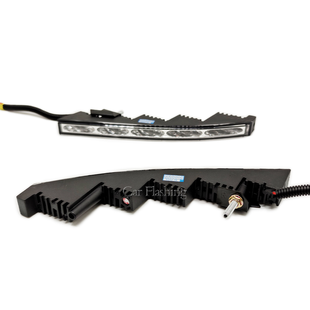 Car LED DRL Daylights For Toyota Land Cruiser FJ200 2008 2009 2010 2011 2012 2013 Daytime Running light Front Bumper Fog lamp