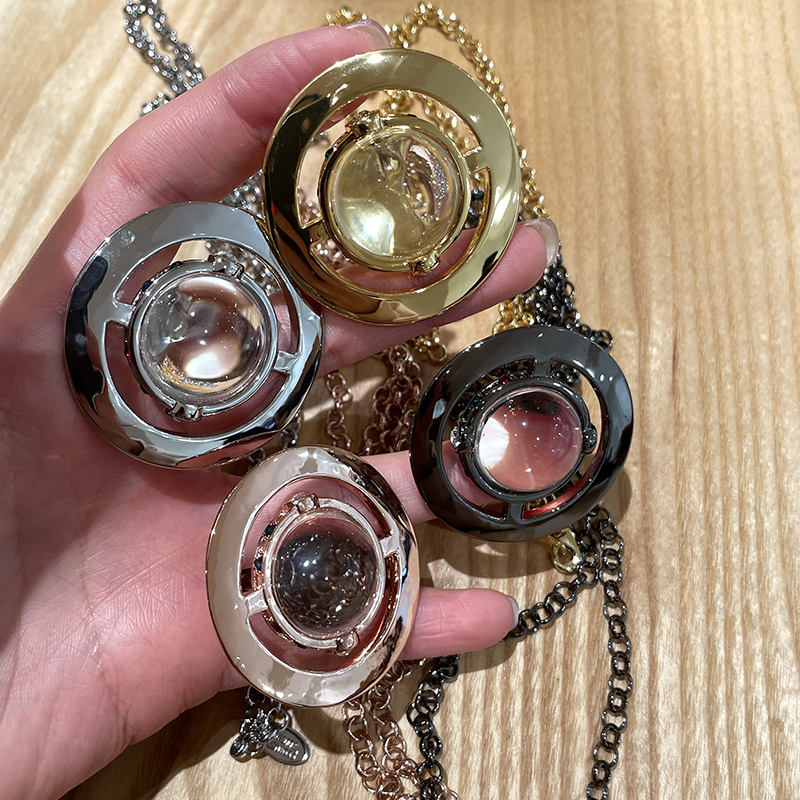 Strands Strings 45CM Size Ball Necklace French Retro Planet Classic Chain with Diamond Clavicle Chain Necklaces For Women 230412