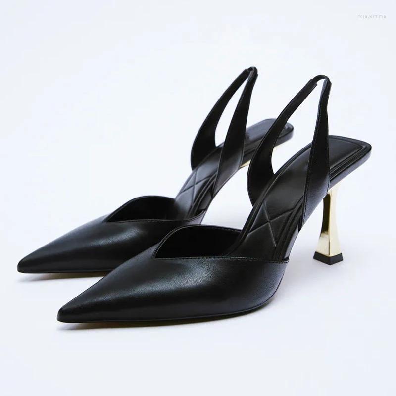 Sandals TRAF Heels Women's Shoes 2023 Black Leather Mules High Female Stiletto Women Pumps Slingbacks Sexy Heeled
Sandals TRAF Heels Women's Shoes 2023 Black Leather Mules High Female Stiletto Women Pumps Slingbacks Sexy Heeled