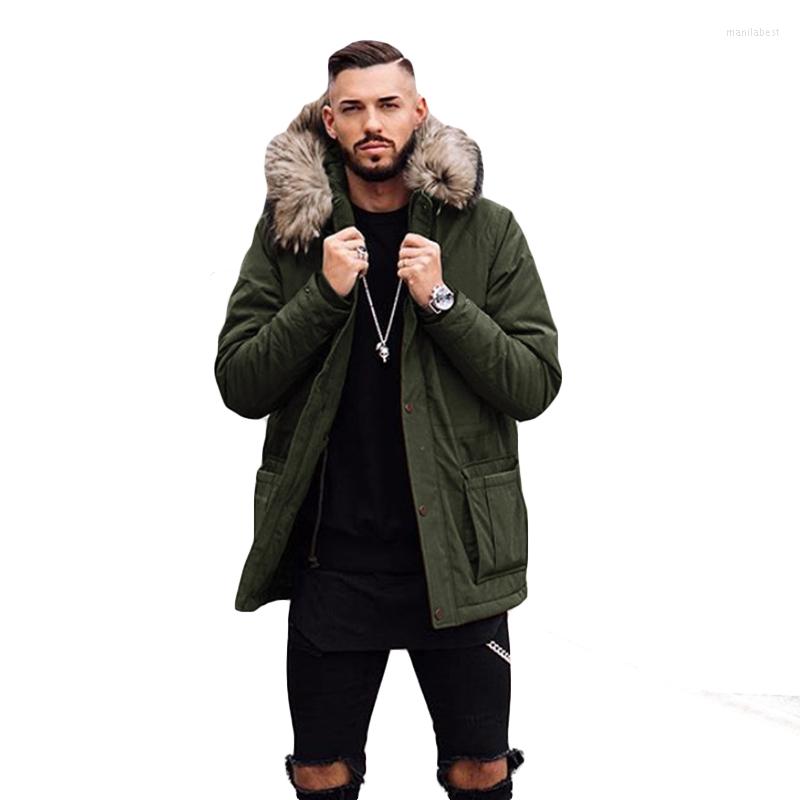 Men' Down Men Winter Warm Fur Collar Long Thick Cotton Casual Parkas Jacket Coat Male Brand Pockets Outwear Waterproof Parka, Black
Men' Down Men Winter Warm Fur Collar Long Thick Cotton Casual Parkas Jacket Coat Male Brand Pockets Outwear Waterproof Parka, Black