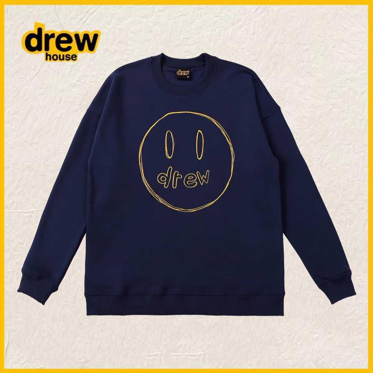 DrewHouse Smiling Face Ouyang Nana Same Style Embroidery Handdrawn Sketch Loose Cotton Long Sleeve Round Neck Sweater for Women Men's Hoodies, Shipping fee
DrewHouse Smiling Face Ouyang Nana Same Style Embroidery Handdrawn Sketch Loose Cotton Long Sleeve Round Neck Sweater for Women Men's Hoodies, Shipping fee