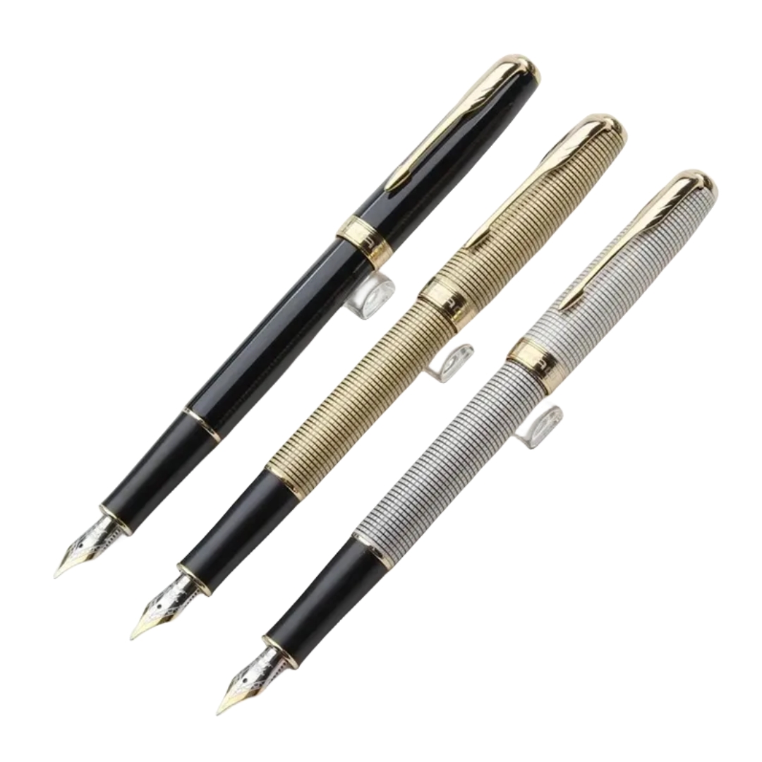 wholesale Classical Business Fountain Pen fountain pen High-Grade Metal Signature Ink Pen Business Pens office School Supplies