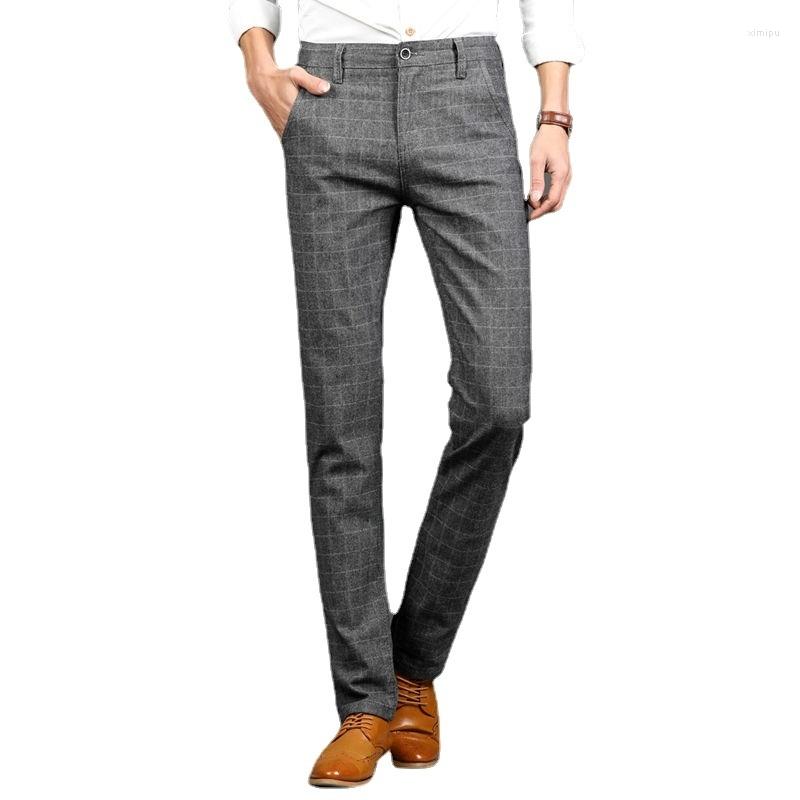 Men's Pants Spring Autumn 2023 England Plaid Work Stretch Men's Business Fashion Slim Grey Blue Casual Trousers, Black
Men's Pants Spring Autumn 2023 England Plaid Work Stretch Men's Business Fashion Slim Grey Blue Casual Trousers, Black