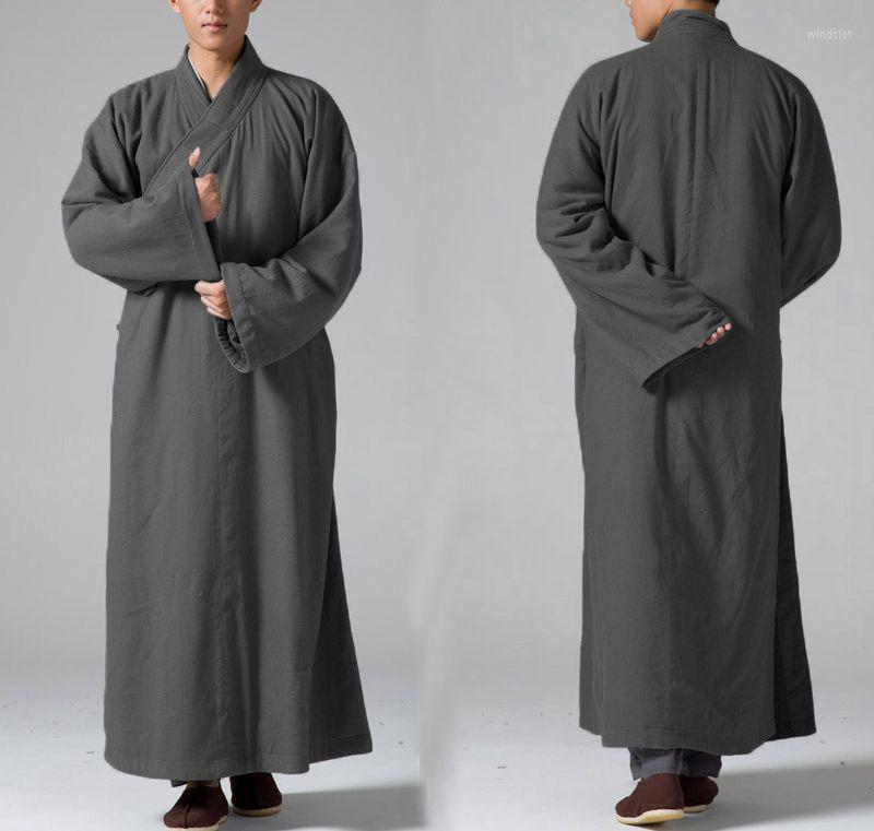 Ethnic Clothing Unisex Winter Warm Cotton&linen High Quality Meditation Lay Shaolin Monk Kung Fu Suits Buddha Robe Buddhist Zen Gown
Ethnic Clothing Unisex Winter Warm Cotton&linen High Quality Meditation Lay Shaolin Monk Kung Fu Suits Buddha Robe Buddhist Zen Gown
