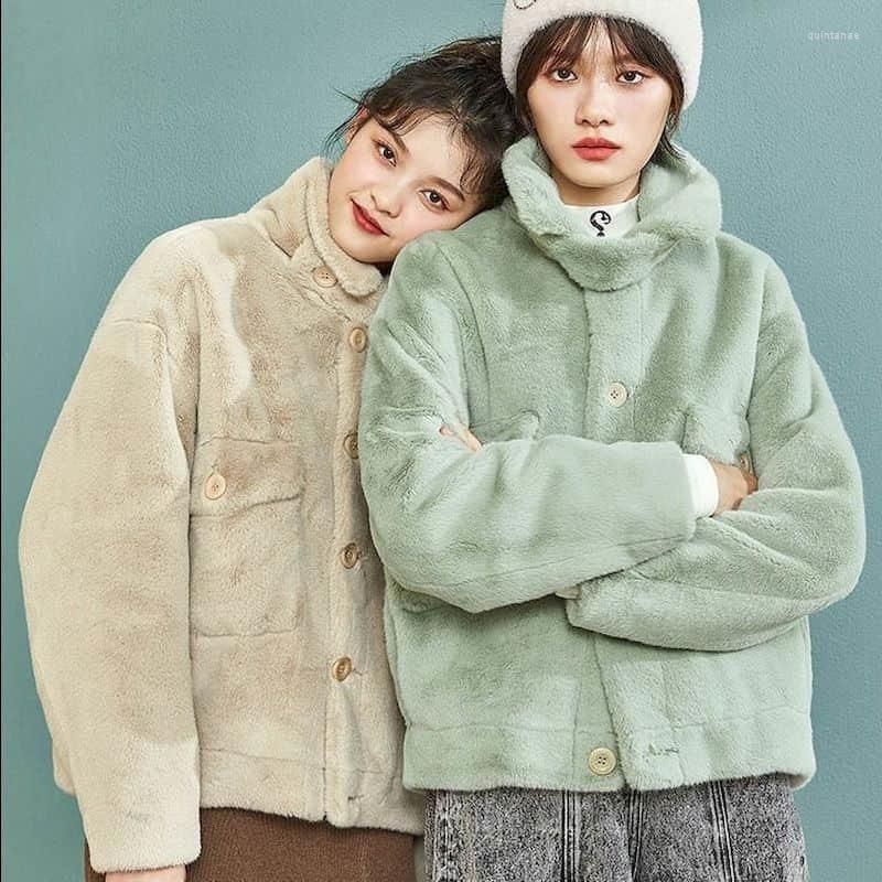 Women's Fur Fake 2023 Autumn Winter Plush Coat Short Imitation Mink Velvet Loose Rex Streetwear, Oatmeal
Women's Fur Fake 2023 Autumn Winter Plush Coat Short Imitation Mink Velvet Loose Rex Streetwear, Oatmeal