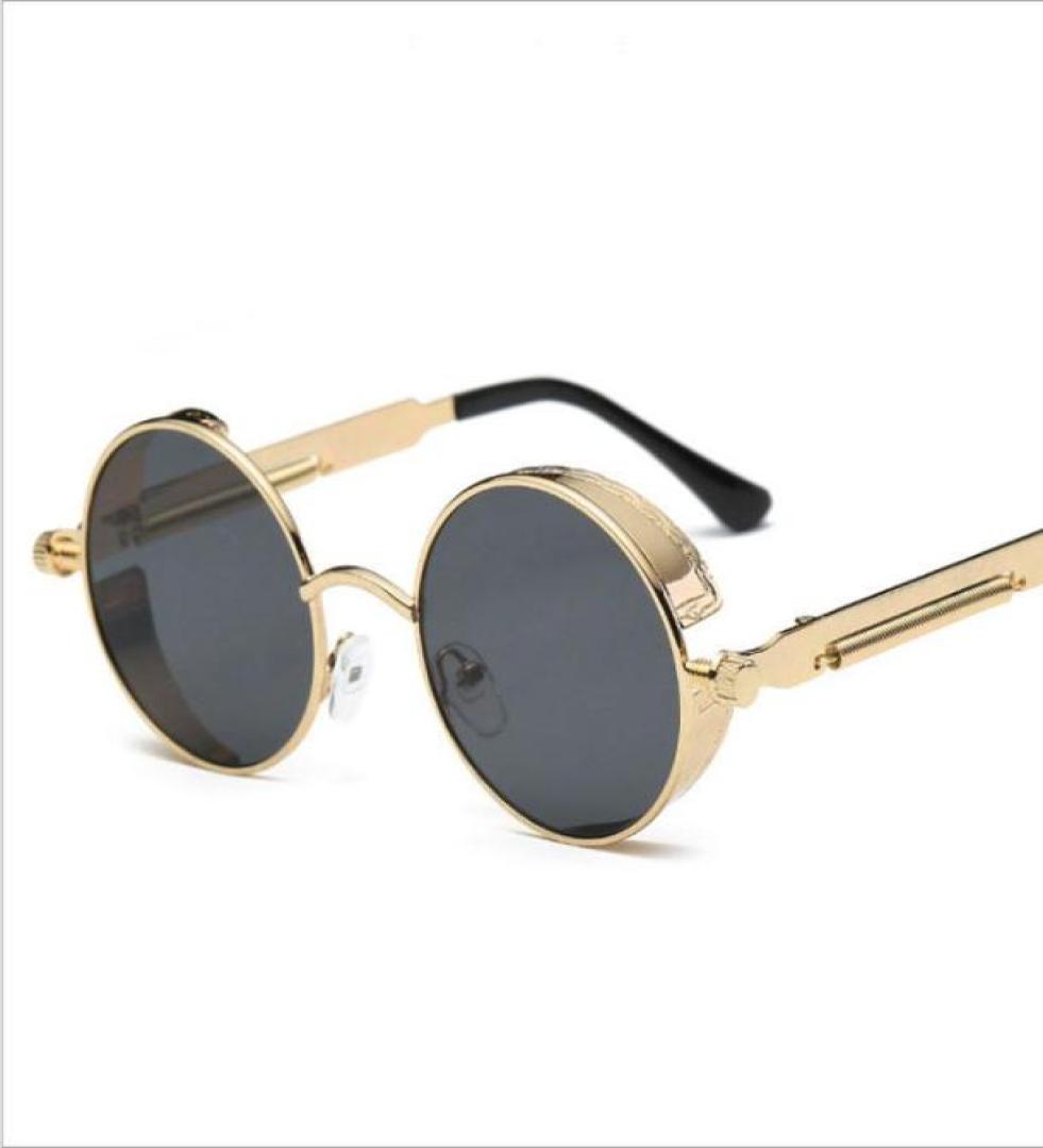 Round Steampunk Sunglasses Men Women Fashion Mirror Glasses Brand Designer Retro Glass Frame Vintage Sunglasses UV400 Gothic1610025
Round Steampunk Sunglasses Men Women Fashion Mirror Glasses Brand Designer Retro Glass Frame Vintage Sunglasses UV400 Gothic1610025